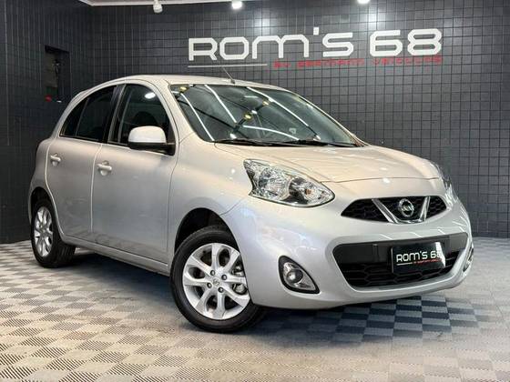 NISSAN MARCH 1.6 SV 16V FLEX 4P MANUAL NISSAN MARCH 1.6 SV 16V FLEX 4P MANUAL